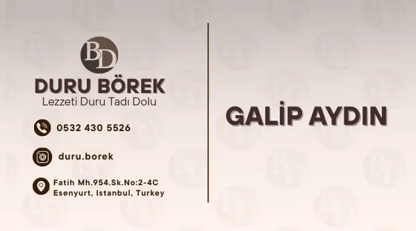 Kartvizit · Arka yüz