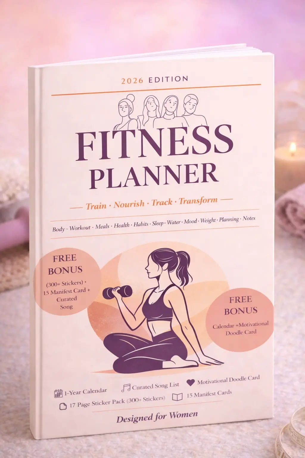 Pembe fitness planlayıcısı
