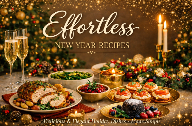 Lunessa · Effortless New Year Recipes — Kapak