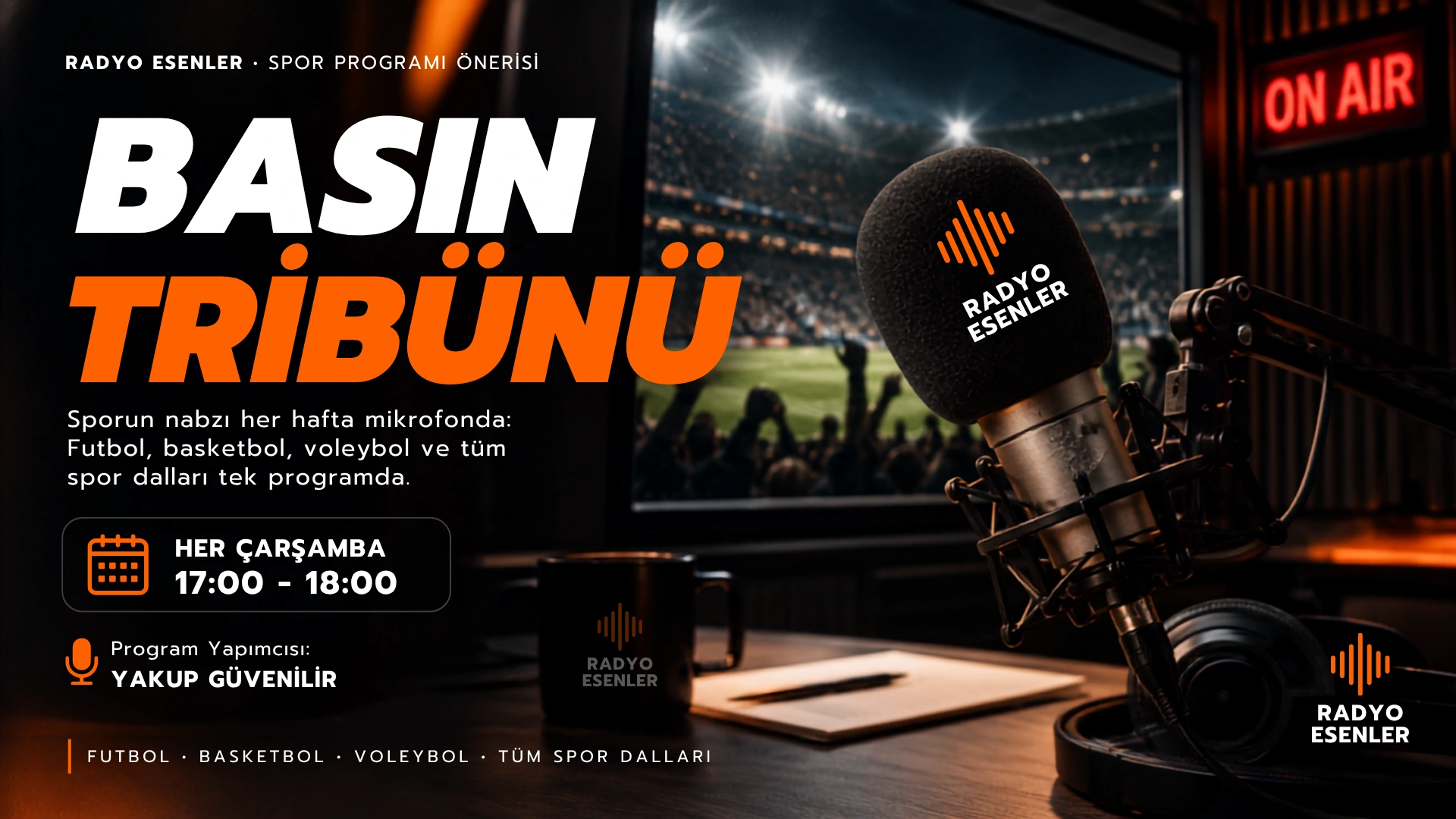 Basın Tribünü · Program sunumu