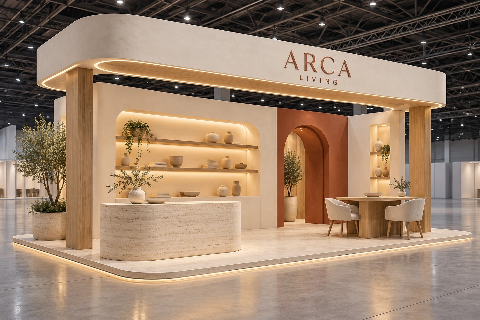 ARCA LIVING · Standın genel görünüşü